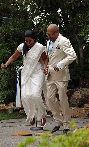 Jumping The Broom wedding tradition